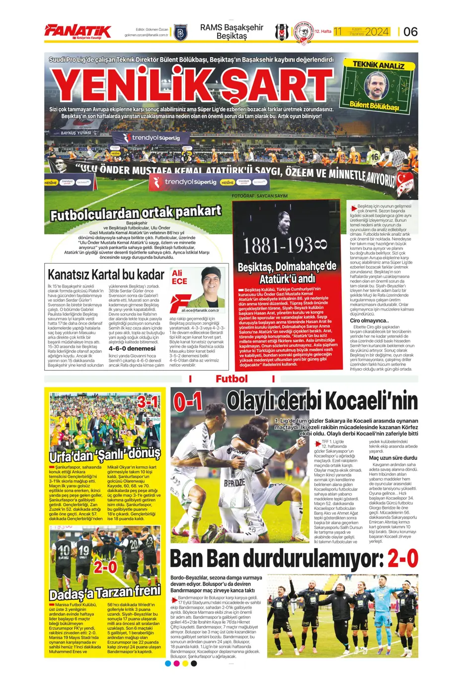 "Fenerbahçe'den Talisca ve Dybala bombası" | Sporun manşetleri - 8 "Fenerbahçe'den Talisca ve Dybala bombası" | Sporun manşetleri - 8