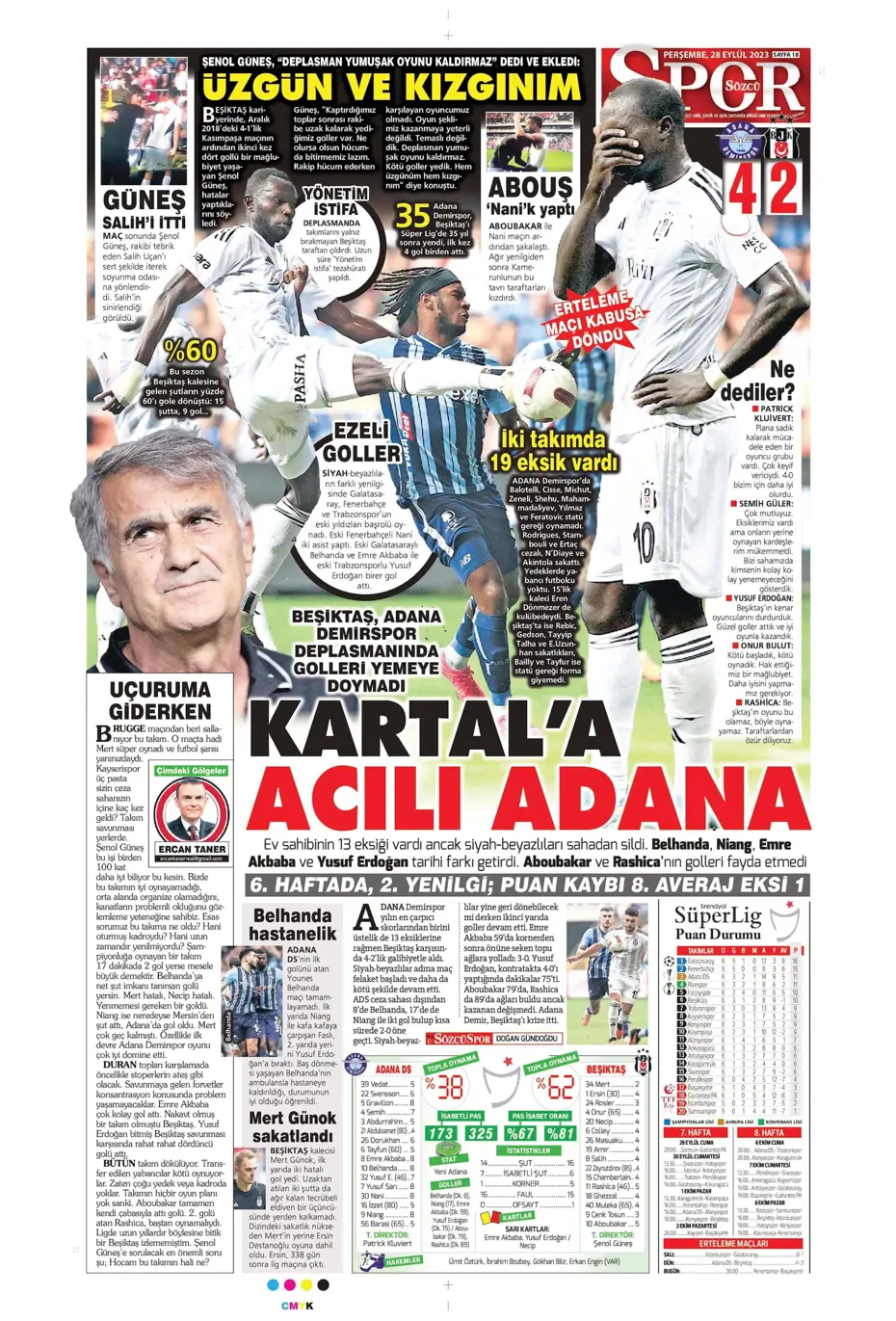 "Tarihi eser" | Sporun manşetleri (28 Eylül 2023) - 32