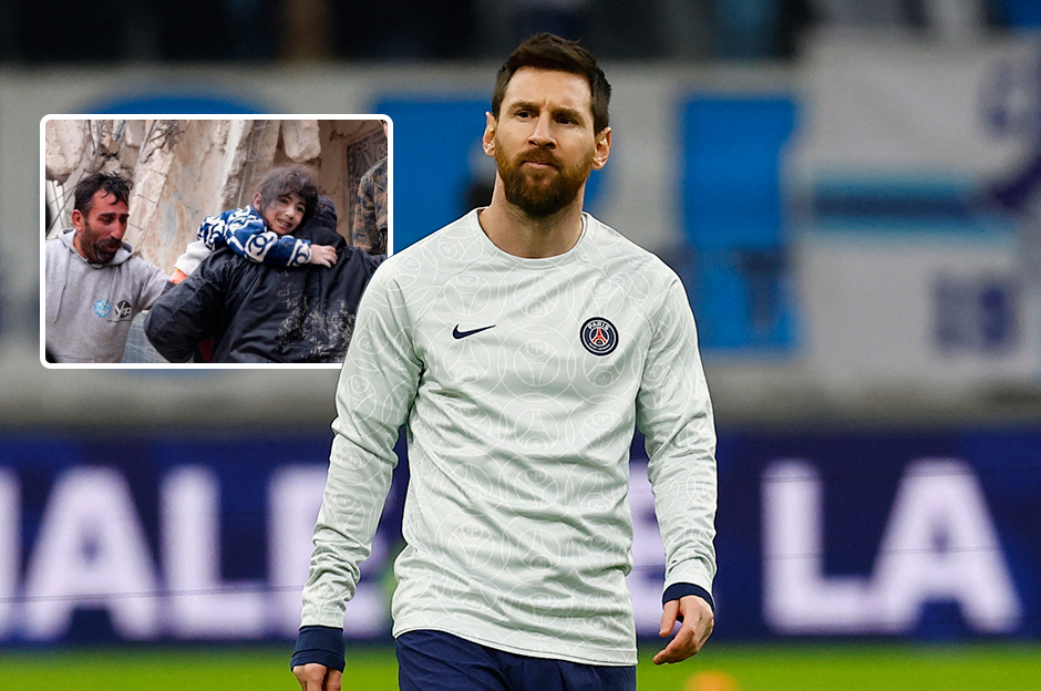 Lionel Messi'den Türkiye ve Suriye paylaşımı