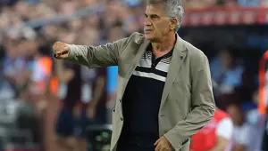 Şenol Güneş: Bizim oyun felsefemizde yok ama... Şenol Güneş: Bizim oyun felsefemizde yok ama...