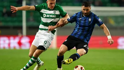 Sporting Lizbon ile Atalanta ilk maçta yenişemedi