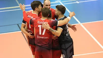 Ziraat Bankkart 16'lı final turunda ilk maçını kazandı