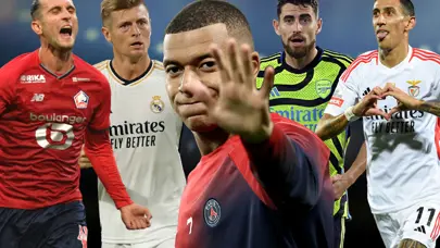 Bu yıldızlar sezon sonunda bedava: İşte sözleşmesi bitecek olan futbolcular