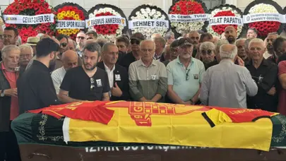 Eski milli futbolcu Mehmet Işıkal'ın cenazesi toprağa verildi