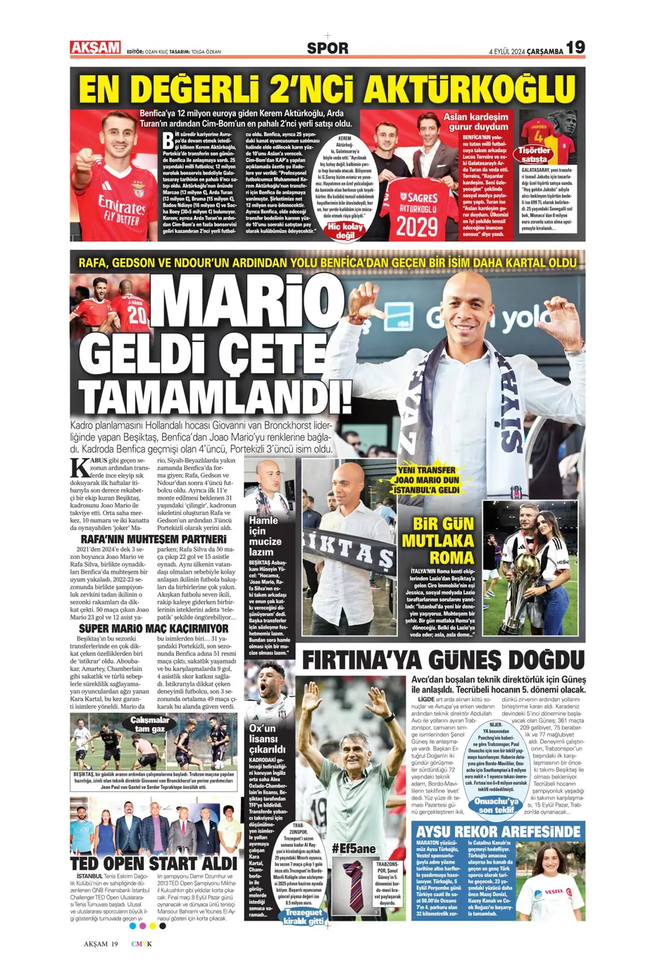 "Dünya Osimhen'i konuşuyor" | Sporun manşetleri (4 Eylül 2024) - 3