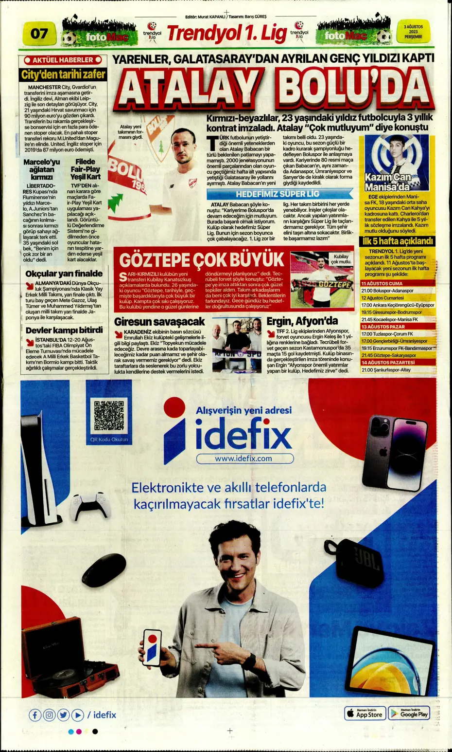 "Adım adım Devler Ligi'ne" | Sporun Manşetleri - 11