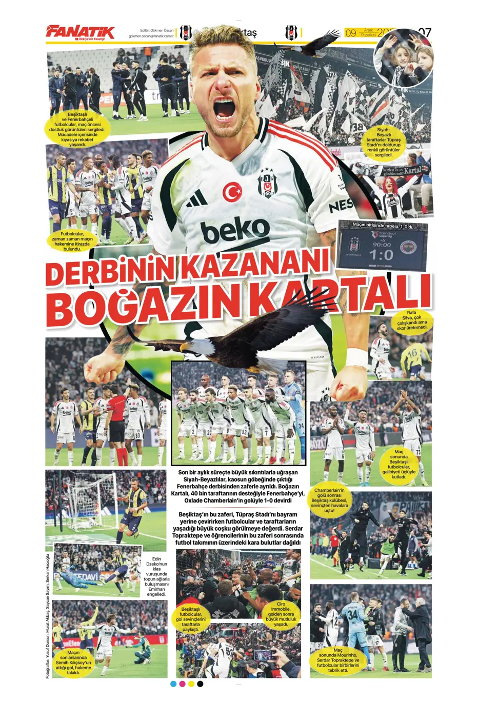 "Hakem katliamı" | Sporun manşetleri - 6 "Hakem katliamı" | Sporun manşetleri - 6
