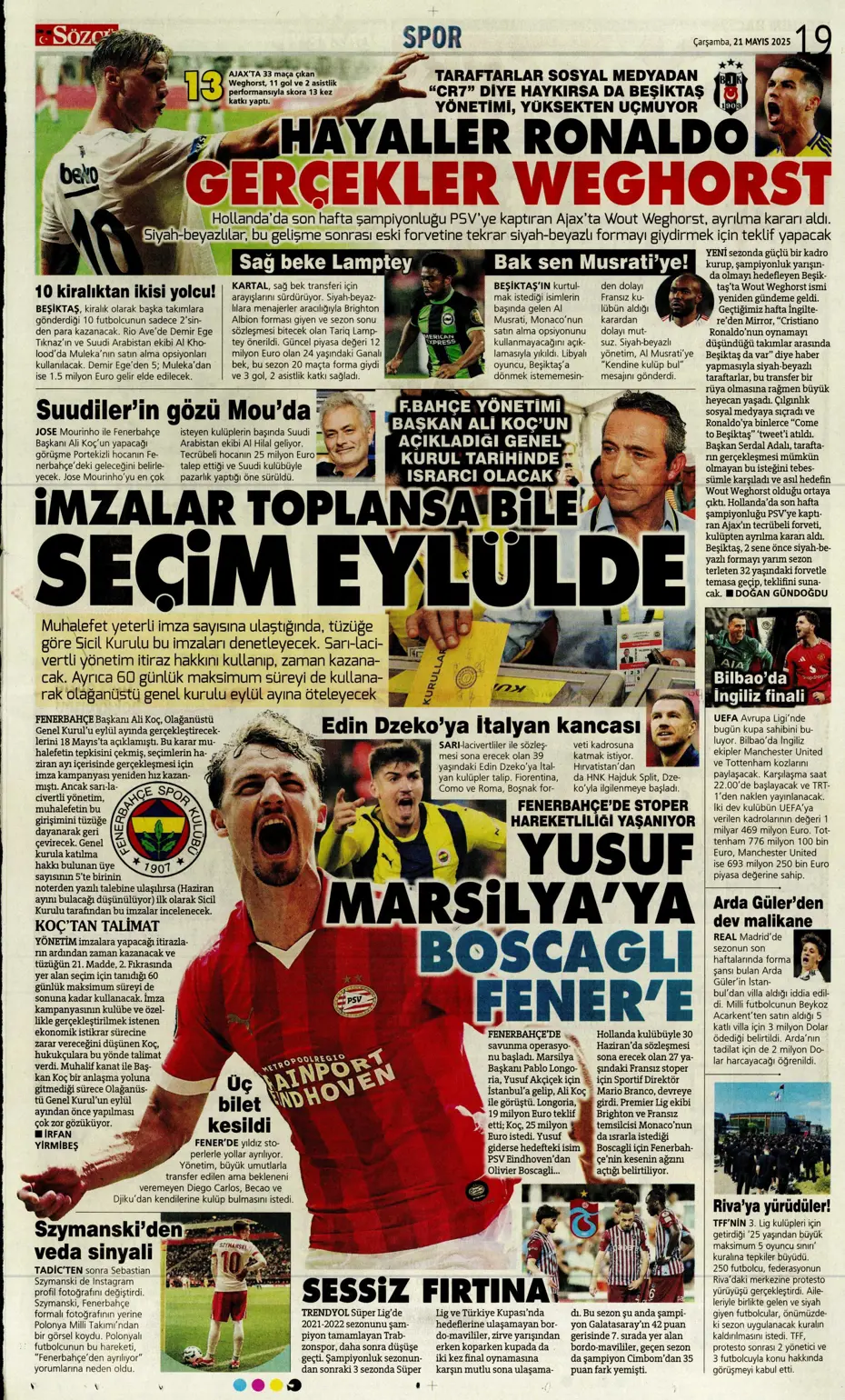 "İşte Sane teklifi" | Sporun manşetleri - 25