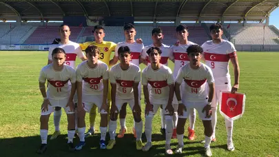 Türkiye - Almanya U17 milli maçında 7 gol