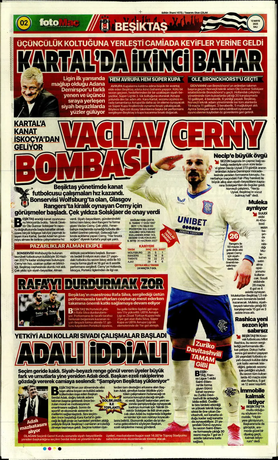 "Galatasaray, Osimhen için Napoli ile anlaştı" | Sporun manşetleri - 12