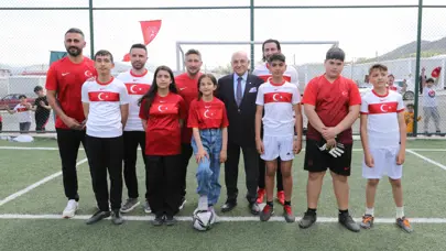 TFF heyetinden, İslahiye ve Nurdağı'ndaki konteyner kentlere ziyaret