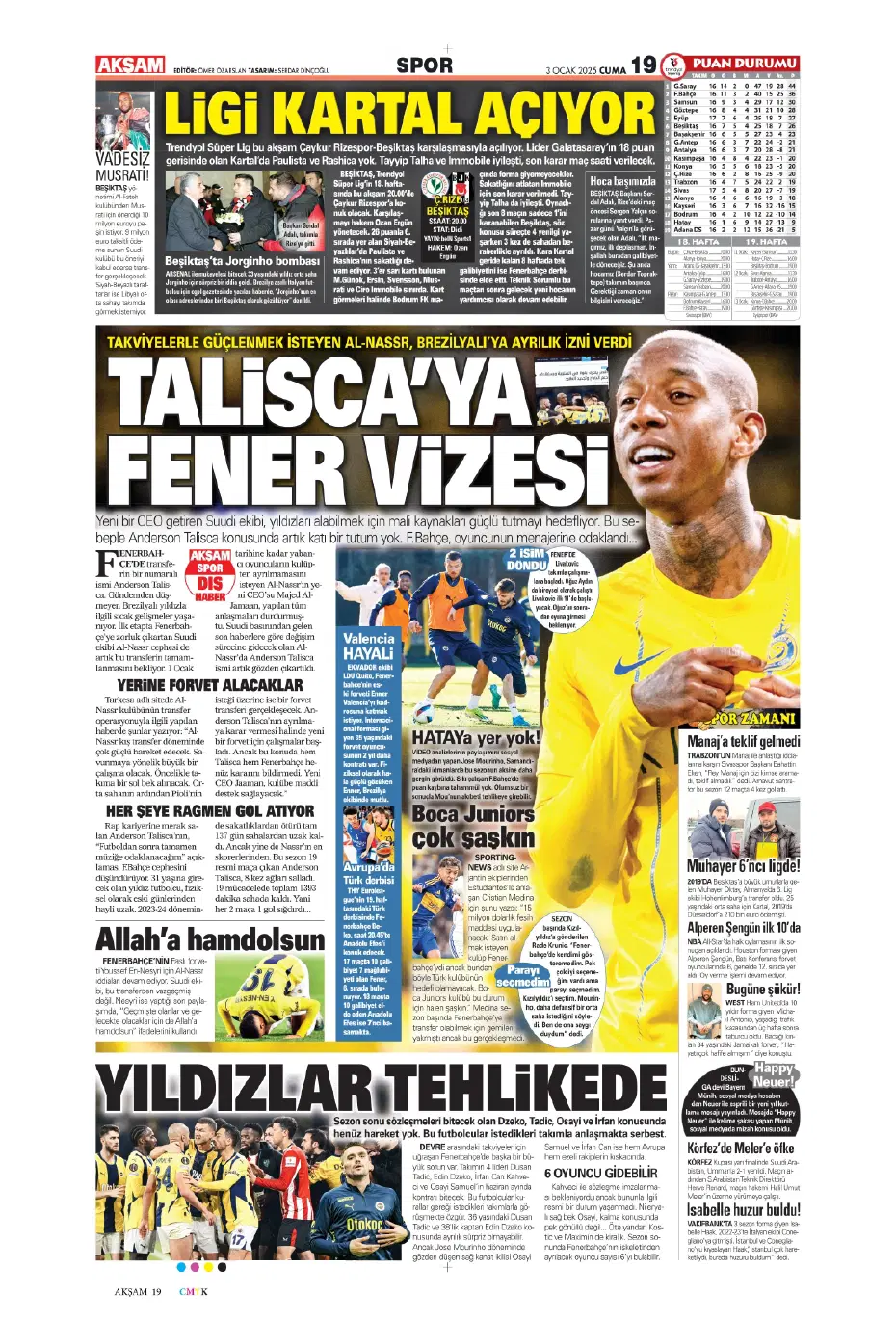 "Fatih Terim, Galatasaray'ın yıldızını istiyor" | Sporun manşetleri - 3