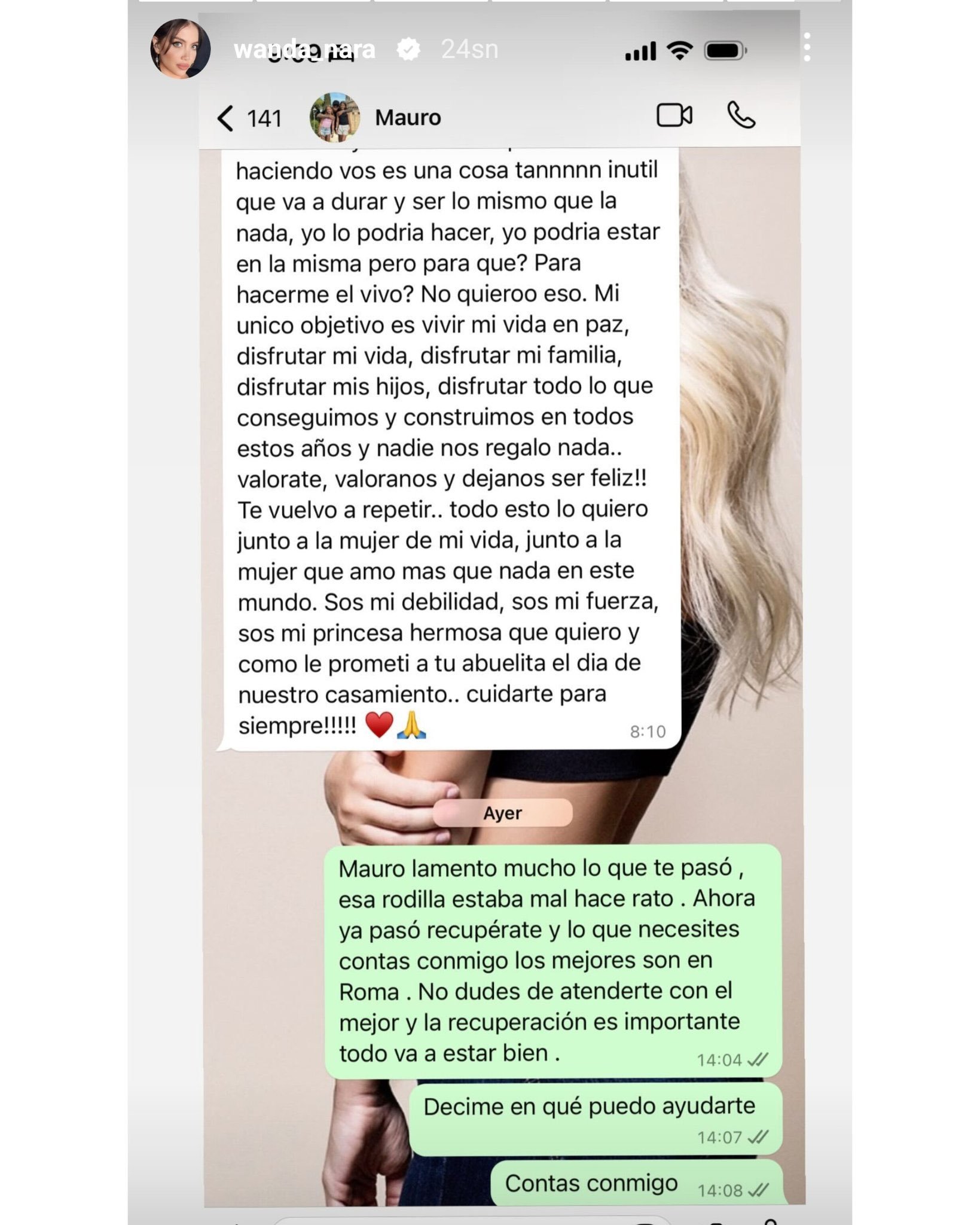 Wanda Nara, Icardi'nin mesajını ifşaladı: Wanda Nara, Icardi'ye ne cevap verdi? - 6