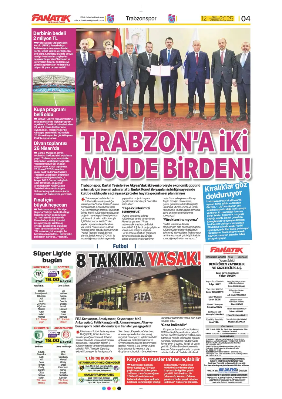 "Türk futbolunun utanç tablosu" | Sporun manşetleri - 8