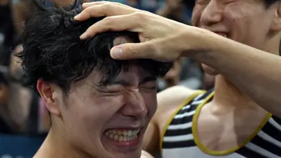 Japon cimnastikçi Shinnosuke Oka, Paris 2024'te altın madalya kazandı