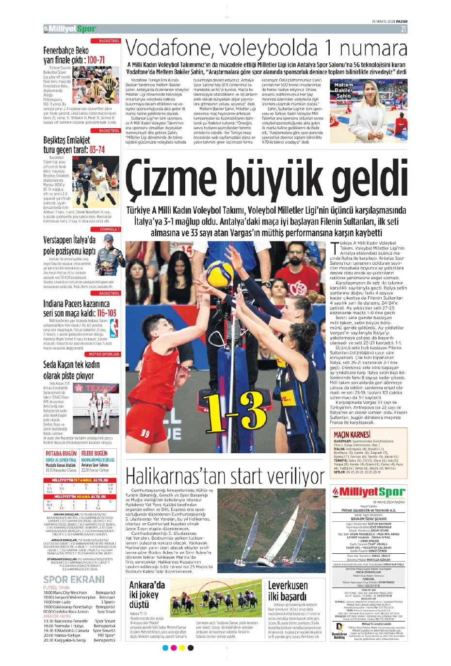 "Nefes kesecek sezon finali" | Sporun Manşetleri - 21