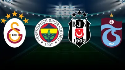 4 büyükler TFF'ye bildirdi: Sezonun 4. formaları belli oldu