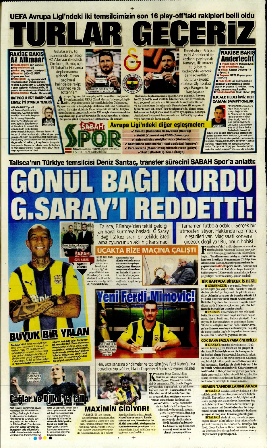 "Morata geliyor" | Sporun manşetleri - 21