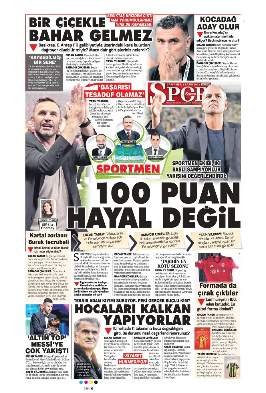 "Krunic Fenerbahçe'ye kaldı" | Sporun manşetleri (1 Kasım 2023) - 30