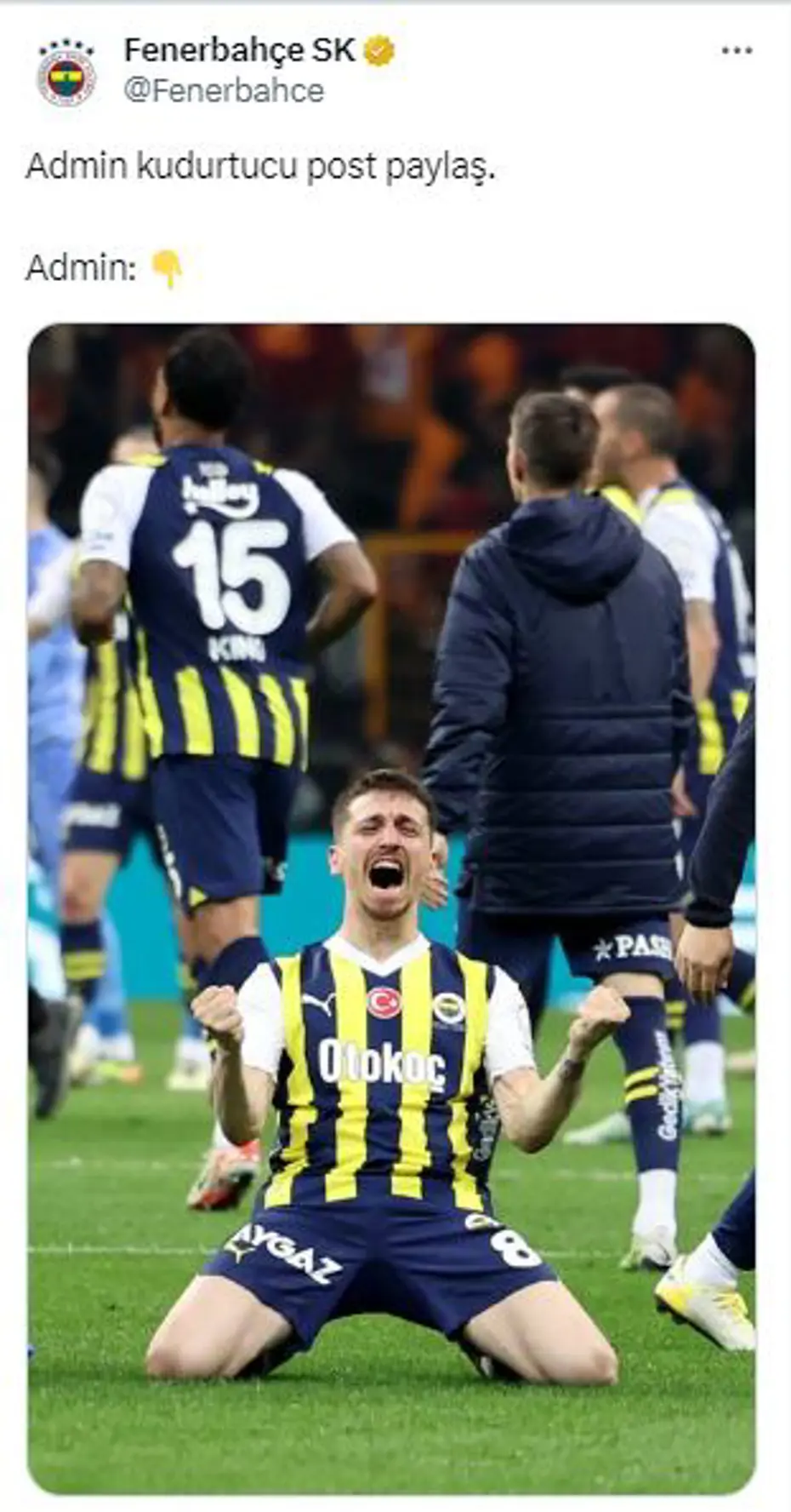 Fenerbahçe'den derbi zaferi sonrası peş peşe paylaşımlar - 7