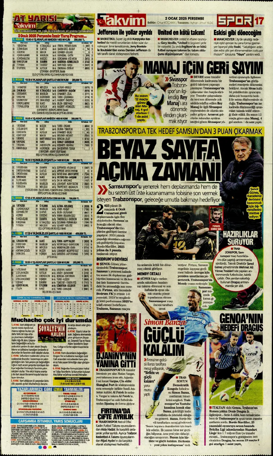 "Yeni transfer bombası Leroy Sane" | Sporun manşetleri - 19