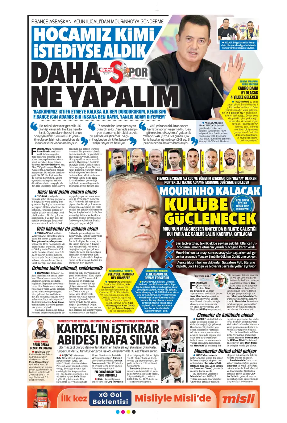 "Fener'den Vlahovic için çılgın teklif" | Sporun manşetleri - 14