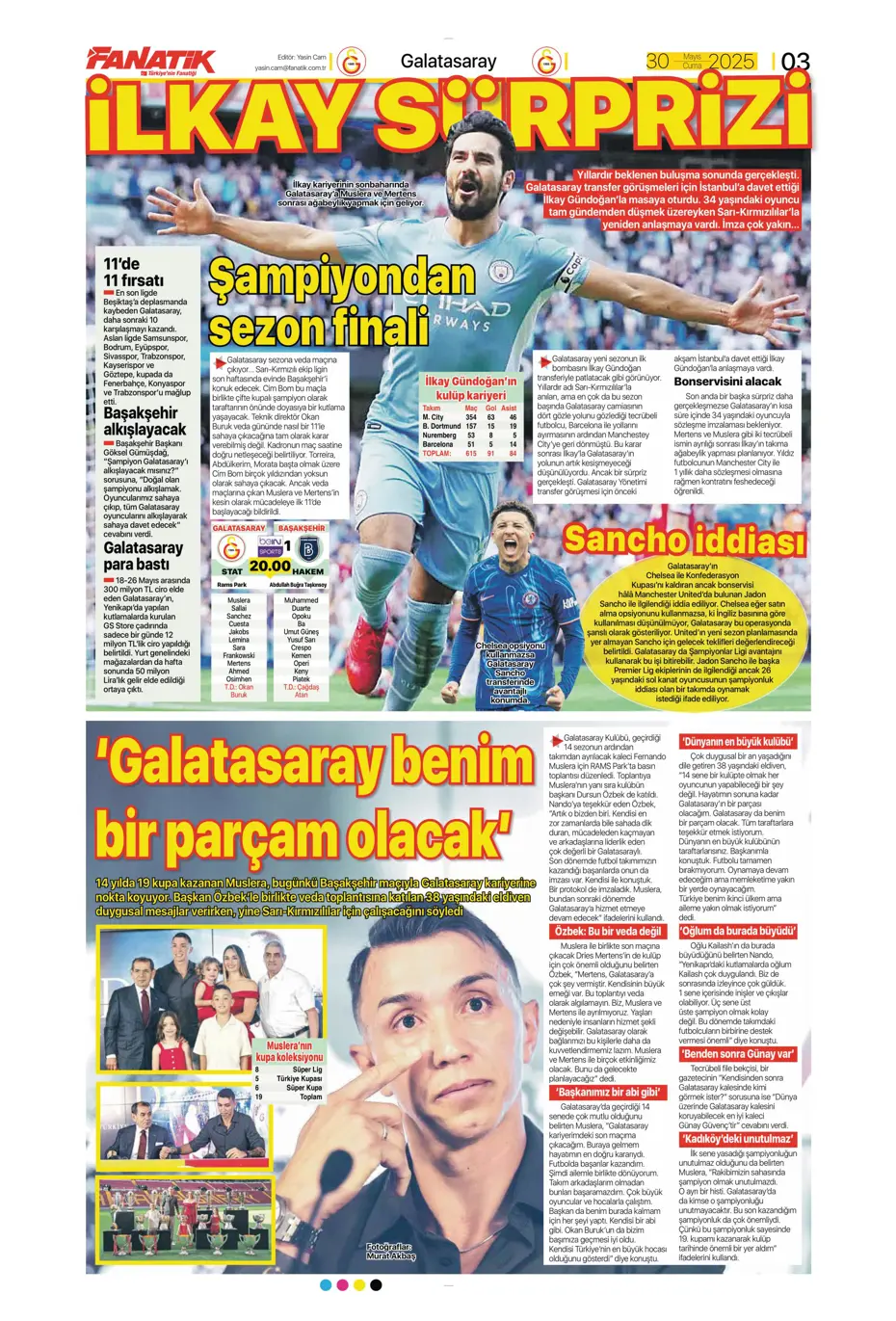 "Leroy Sane için büyük kapışma" | Sporun manşetleri - 6