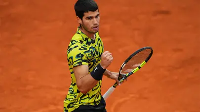 Roma Açık tek erkeklerde seribaşı raketler tur atladı