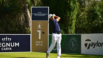 "15. Regnum Carya Pro-Am Golf Turnuvası" Antalya'da başladı