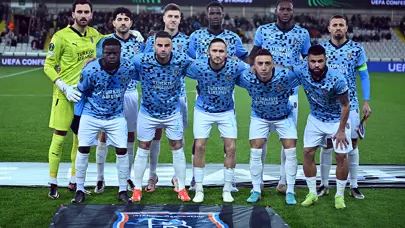 Başakşehir'in Avrupa yolculuğu sona erdi