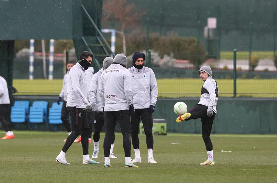Trabzonspor, Basel maçı hazırlıklarını tamamladı - 3