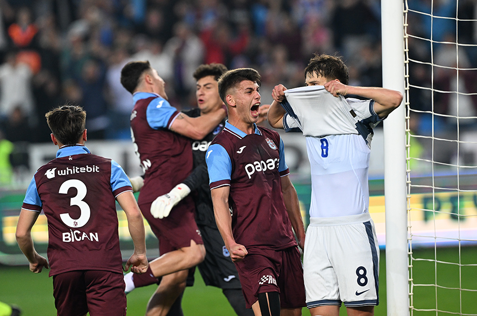 Avrupa'ya damga vurdular: Trabzonspor'un gençleri tarih yazıyor