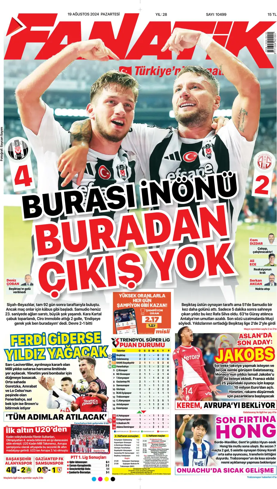 "Ferdi Kadıoğlu sonrası Fenerbahçe'ye yıldız yağacak" | Sporun manşetleri - 4