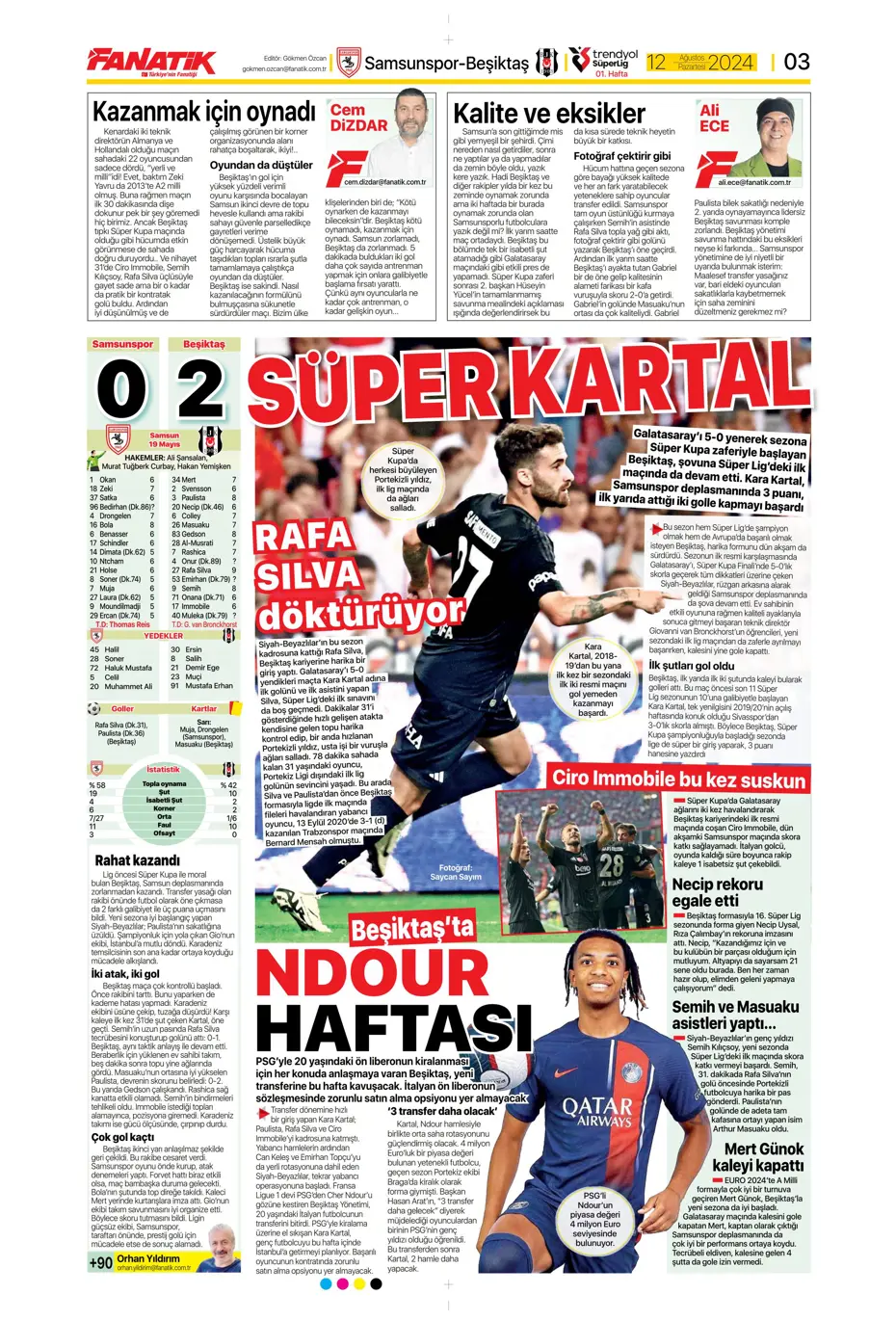 "Fenerbahçe'den 4 isim için İngiltere seferi" | Sporun manşetleri - 6