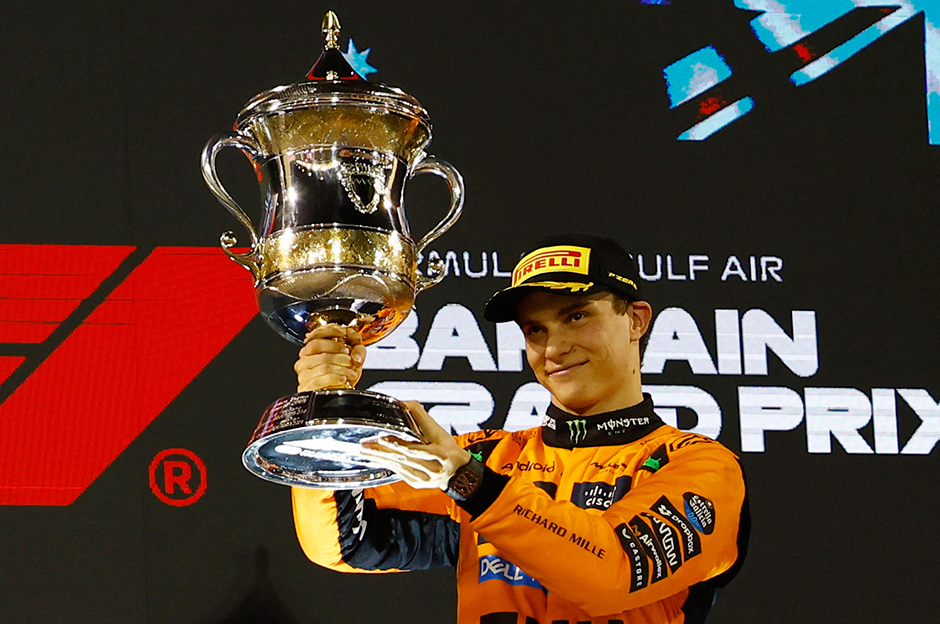 Formula 1 Bahreyn Grand Prix'sine Oscar Piastri damgası