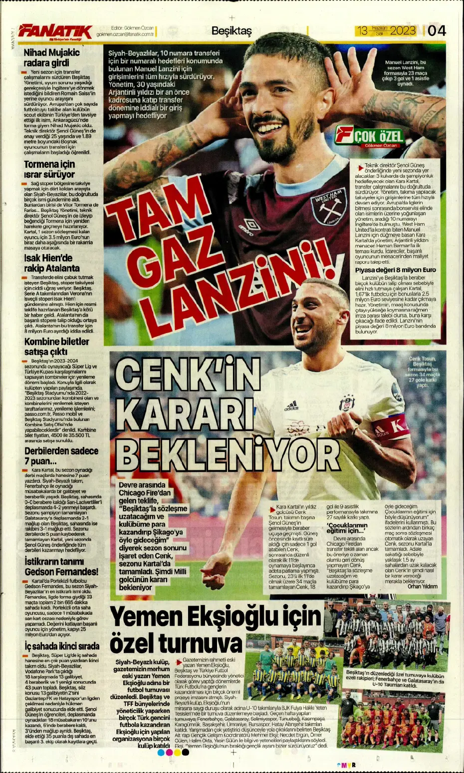 "Dembele hamlesi" | Sporun Manşetleri - 2 "Dembele hamlesi" | Sporun Manşetleri - 2