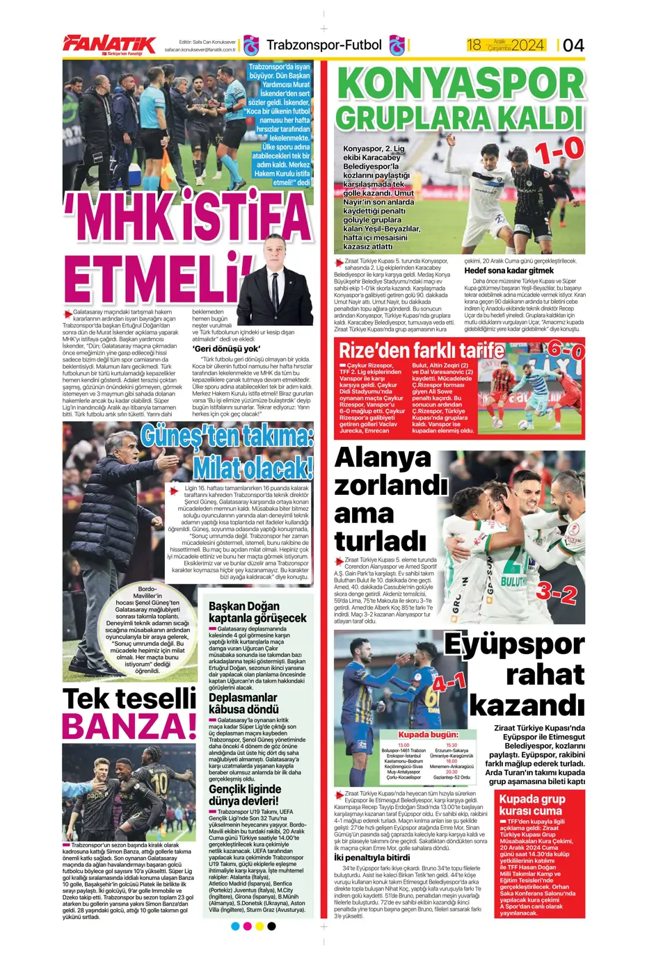"Aslan Dybala'yı getiriyor" | Sporun manşetleri - 6