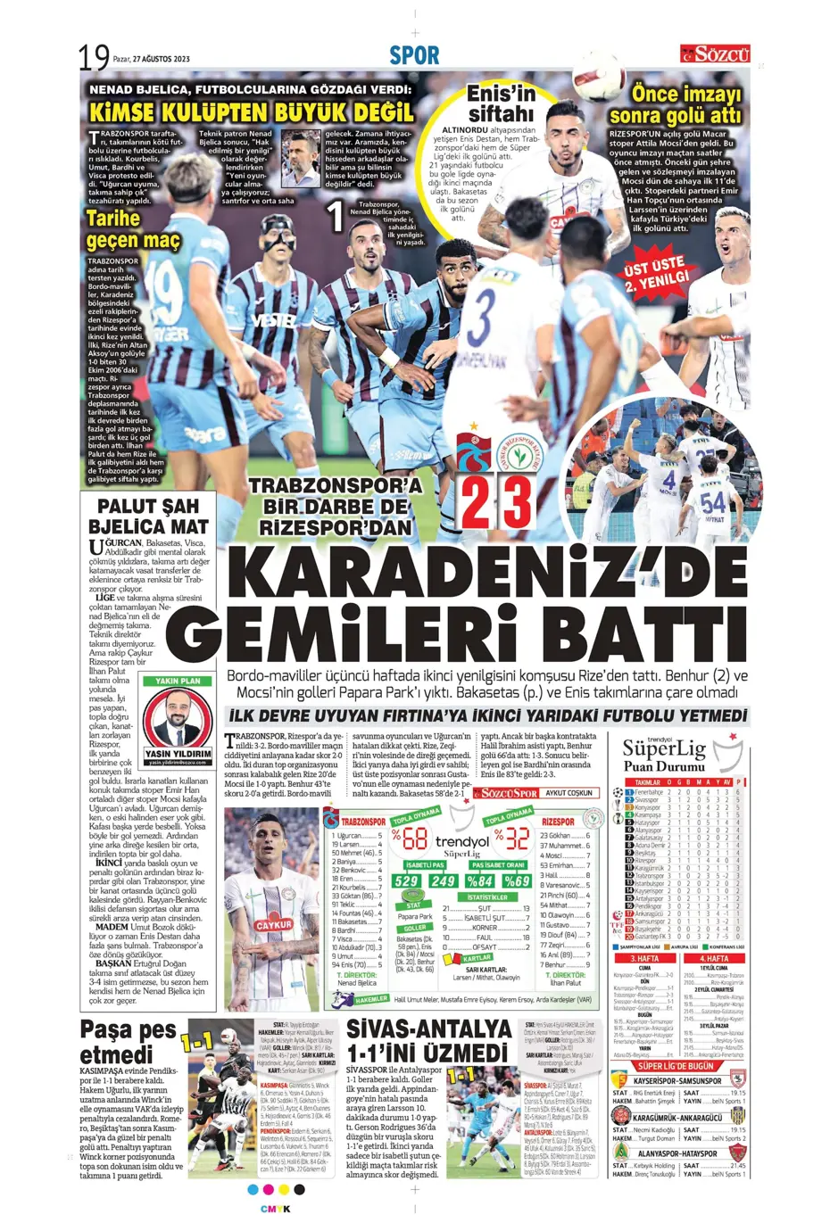 "Mertens sürprizi" | Sporun manşetleri (27 Ağustos 2023) - 31