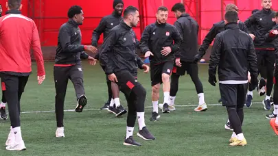 Sivasspor'da Fatih Karagümrük maçı hazırlıkları sürüyor