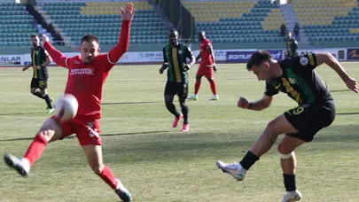 Şanlıurfaspor - Çorum FK maçından gol sesi çıkmadı