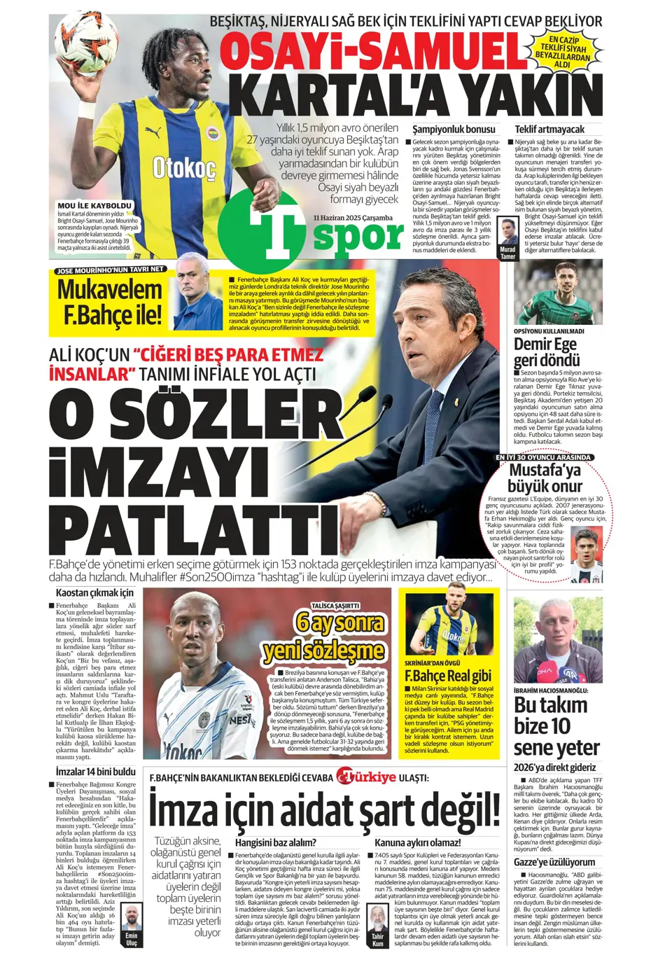 "Patron çıldırdı: Osimhen'e görülmemiş teklif" | Sporun manşetleri - 33