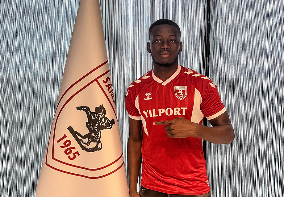 Samsunspor'un yeni transferi Marius Mouandilmadji: "Süper Lig'den daha önceden teklifler vardı"