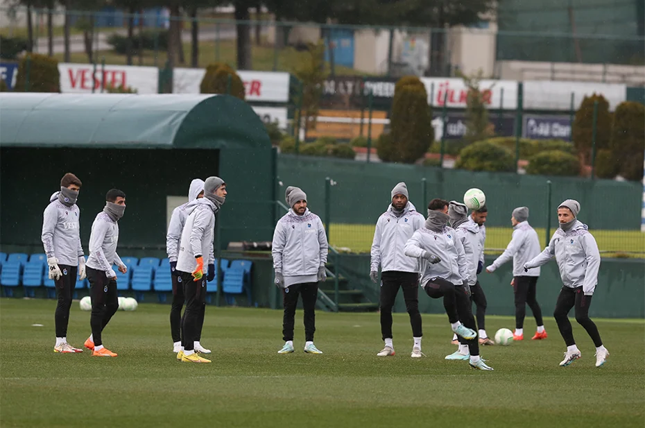 Trabzonspor, Basel maçı hazırlıklarını tamamladı - 1