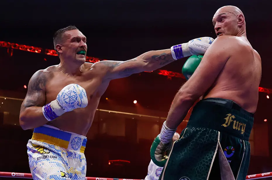 Boksta tarihi gece: Tyson Fury'yi yenen Oleksandr Usyk bir ilki başardı - 2
