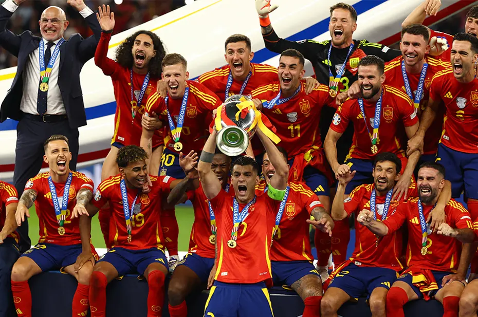 EURO 2024'te şampiyon İspanya: Dev finalden kareler - 32