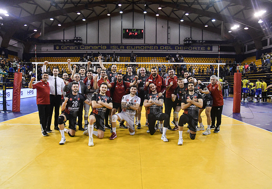 Ziraat Bankkart, CEV Şampiyonlar Ligi'nde rövanş öncesi avantajı kaptı