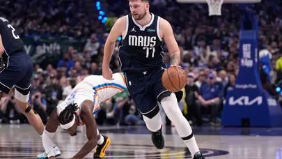 Luka Doncic'in damga vurduğu maçı Dallas Mavericks kazandı