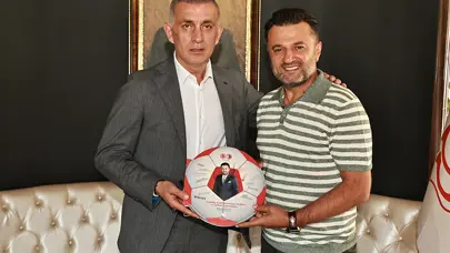 İbrahim Hacıosmanoğlu'ndan Sivasspor'a ziyaret