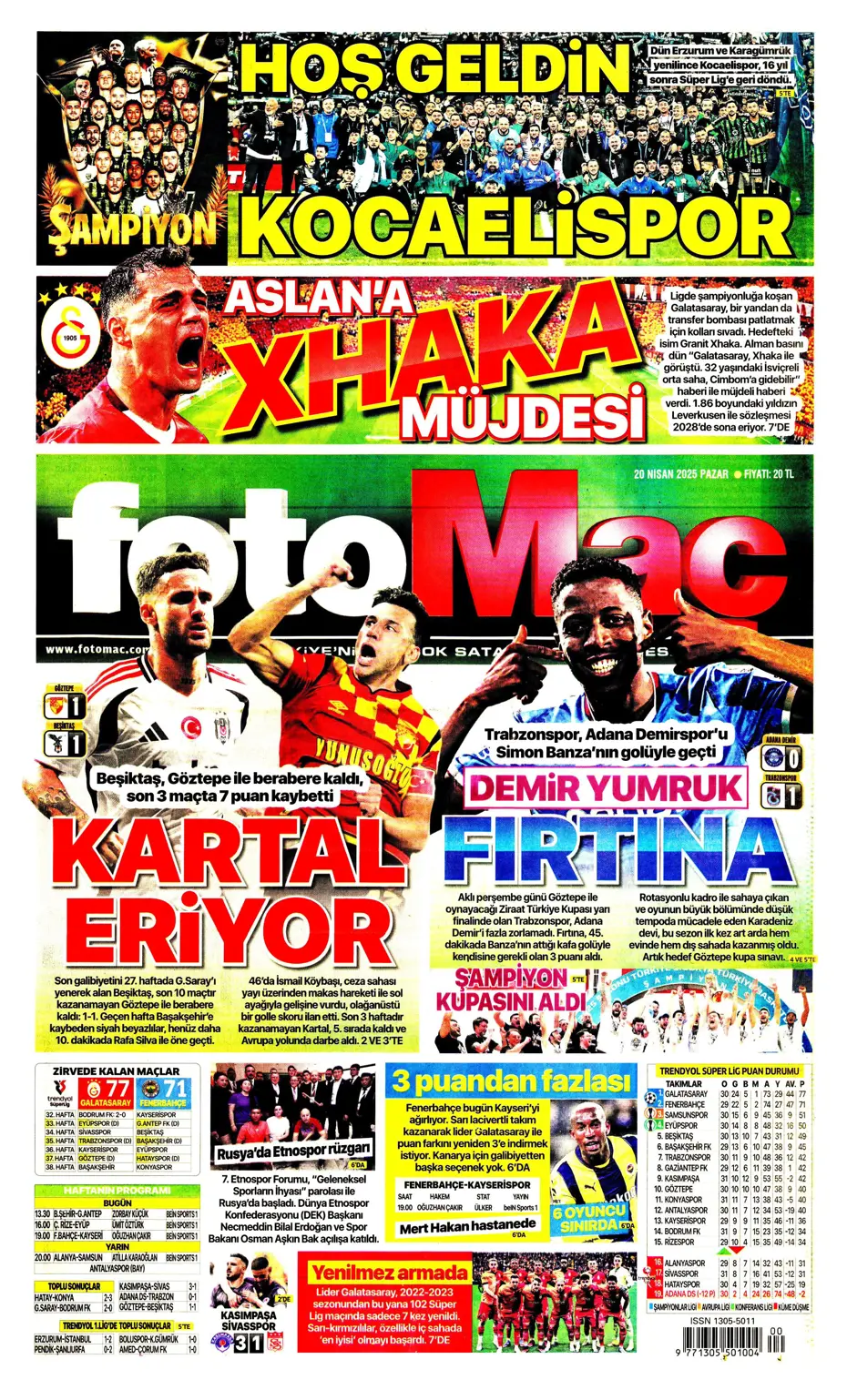 "Oğuz Aydın için geldiler" | Sporun manşetleri - 11