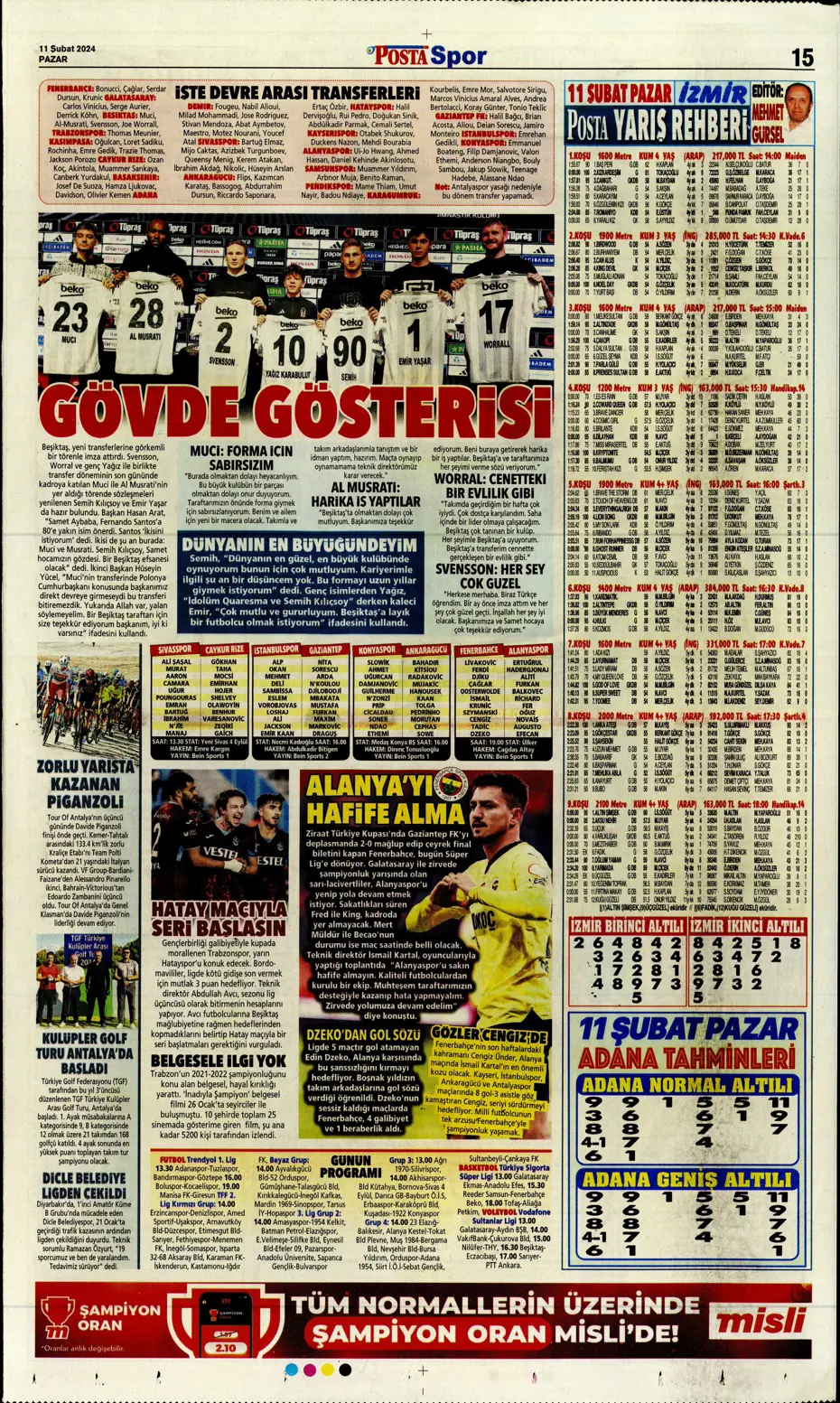 "30 saniyesi 7 milyon dolar" | Sporun manşetleri (11 Şubat 2024) - 29